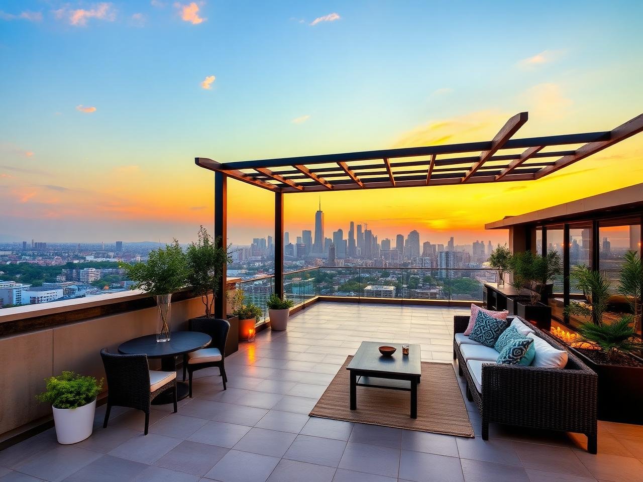 Rooftop Terrace Build