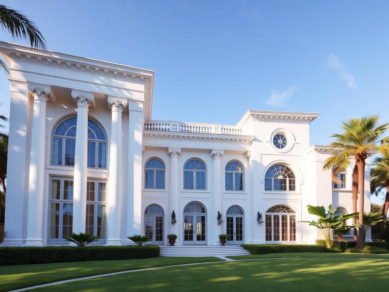 Classical White Residence, DHA Phase 5, Lahore
