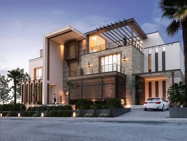 Modern Brick Townhouses, Bahria Town, Lahore